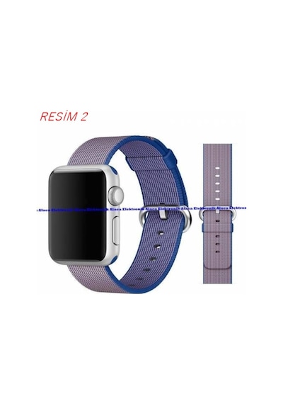 Apple Uyumlu  Watch 2 42 MM Ip Orme Kordon 42 MM Kayıs