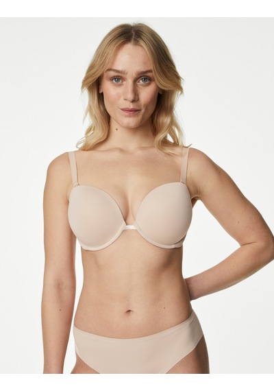 Marks & Spencer Destekli Multiway Push Up Sütyen T33002738 Bej