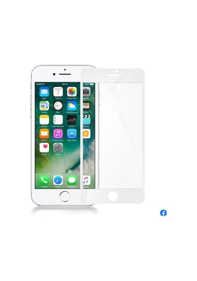 I Stone Polymer Full Nano Ekran Koruyucu Apple iPhone Uyumlu 6g Plus Beyaz