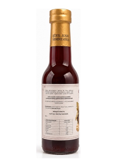 12 Adet Zencefilli Pancar Kvass 250ml. Cam Şişede