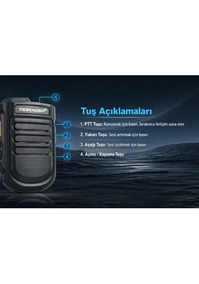 Tıd Bluetooth El Mikrofonu