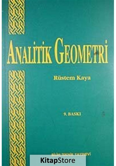 Analitik Geometri / Rüstem Kaya N11.1535