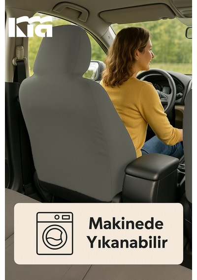 Her Mevsim Rahatlik Sunan Kia Ceed İle Uyumlu Oto Koltuk Kilifi İle Aracinizda Ferahlik Gri