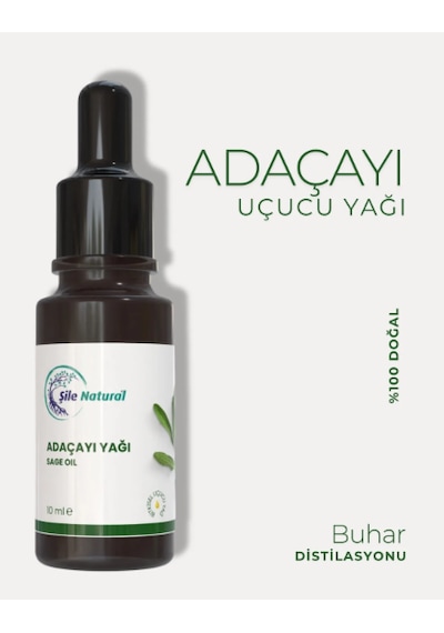 Adaçayı Uçucu Yağ 10 Ml - Şile Aromatik Bitkiler Tarımsal Kalkınma Kooperatifi