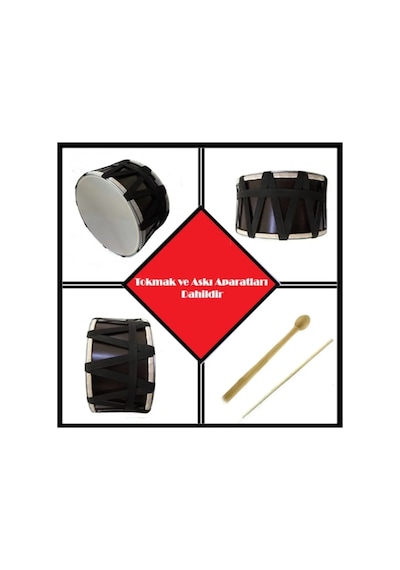 Çocuk Davul 30 Cm Asma Davul- Tokmak Ve Çubuk Birlikte-9028056298852