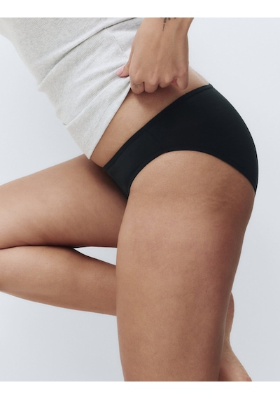 Marks & Spencer 5'li Saf Pamuklu Bikini Külot Seti T61008800N Siyah