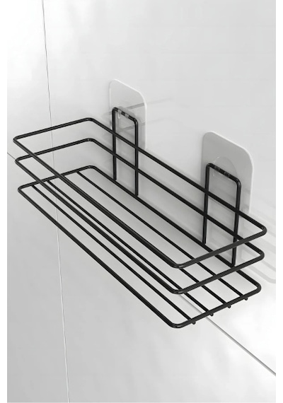 Konyax Yapışkanlı Duş Ve Banyo Rafı Çok Renkli