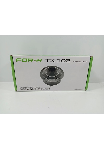 For-x Dome Tweeter 8cm 100w 50rms For-x Tx-102 8cm Dome Tiz