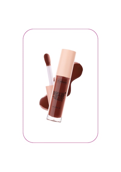 I Care A Lot Lip Oil Nemlendirici ve Parlatıcı Dudak Bakım Yağı - 60 Brownie Bite - Kahverengi