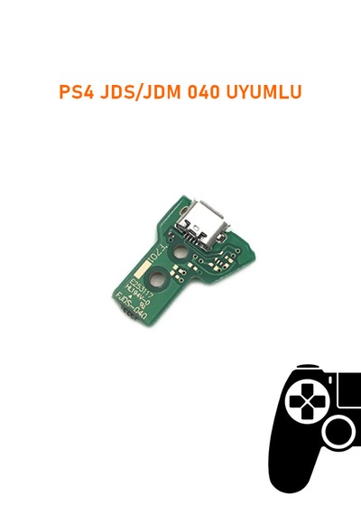 Ps4 V2 Kollar İle Uyumlu Jds Jdm 040 Usb Port Soket & 12 Pın Flex