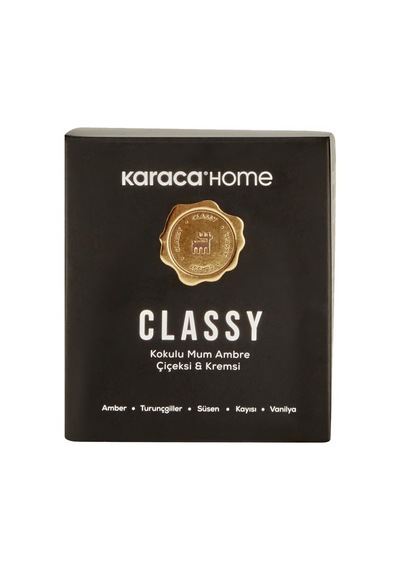 Karaca Home Classy Kokulu Mumlu Mumluk, Ambre Diğer