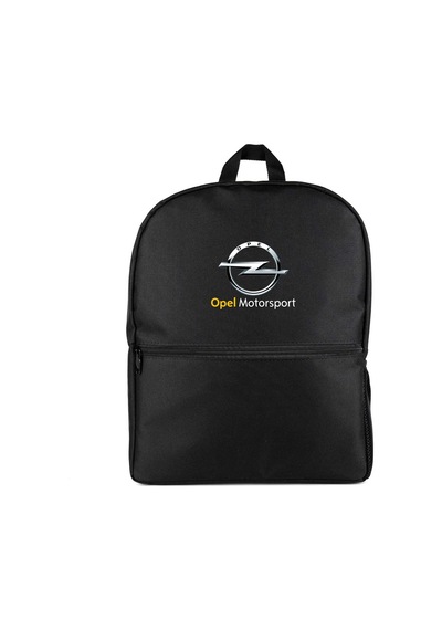 Opel Motorsport Siyah Sırt Çantası