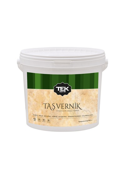 Tek Su Bazlı Taş Vernik 2,5lt