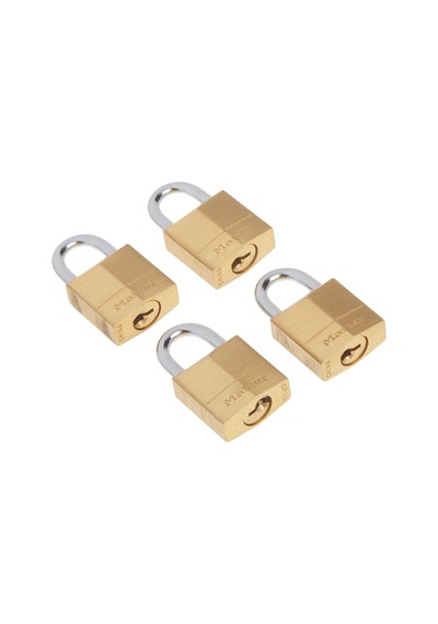 Master Lock Asma Kilit, Masif Pirinç, 1,9 Cm Genişliğinde, 120q