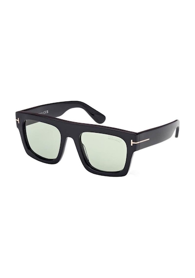 Tom Ford Tf 0711 01n 53 Unisex Kare Siyah Kemik Güneş Gözlüğü Siyah