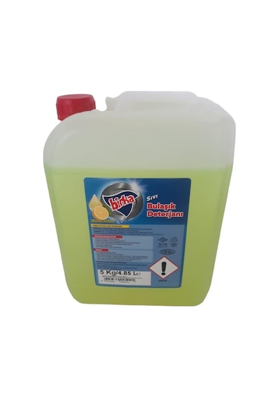 Birka Limon Kokulu Sıvı Bulaşık Deterjanı 5 KG