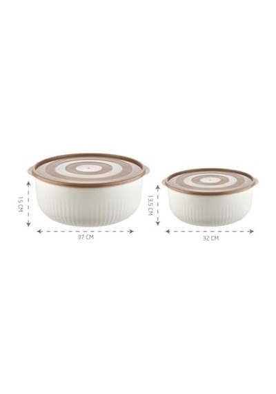 Hamur Leğeni 11,5 Lt+8 Lt Kumsal