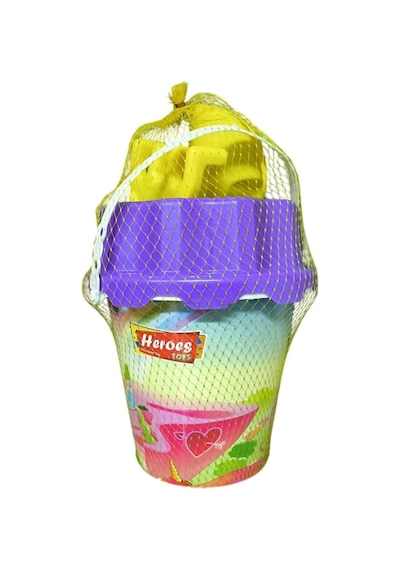 Heroes Toys Büyük Boy Resimli Kova Figürsüz Ern-886-mor