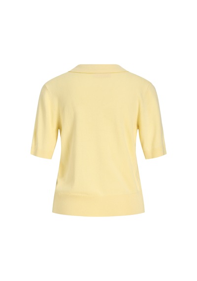 Jack & Jones Kadin Polo Yaka Kisa Kollu Triko - Ayla - 12265908 Sunlight