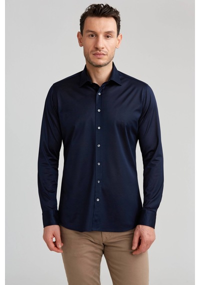 Bisse Platınıum Regular Fit Gömlek K.lacivert Pltg026 40 Koyu Lacivert