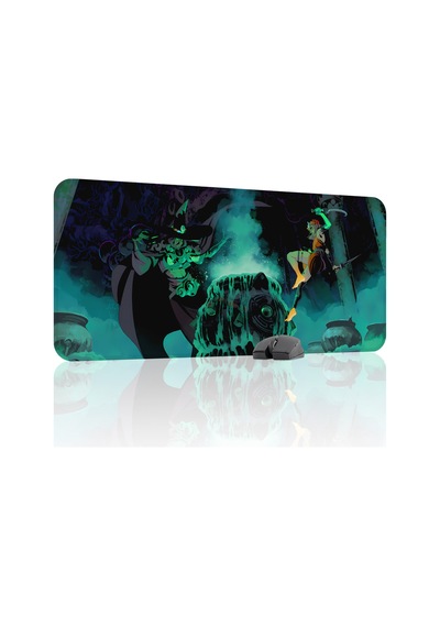 Hades 2 Kaymaz Dikişli Kauçuk Oyuncu Mousepad V5 - 90x40 Xxl Gaming Mouse Pad Fare Altlığı