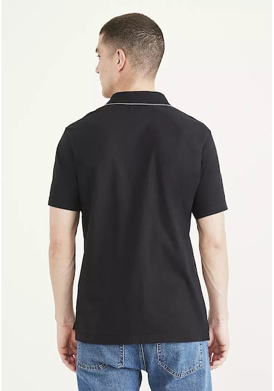 Dockers Erkek Polo Yaka T-shirt 25ya3027-0009 Siyah