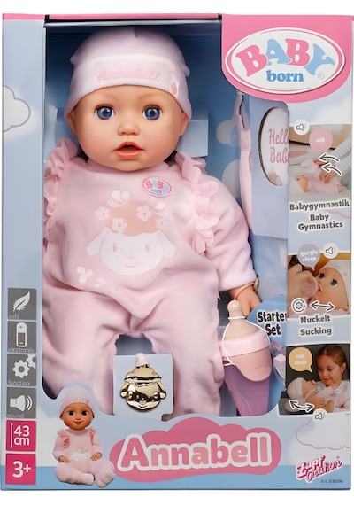 Baby Born 43cm Annabell Bebeği
