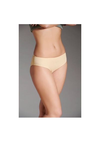Eros Kadın Lazer Kesim Silikonlu Slip Ten 001