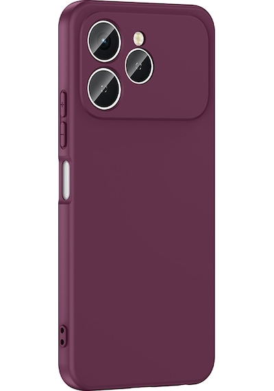 Tecno Spark 40 Kılıf Zore Mara Lansman Kapak Siyah