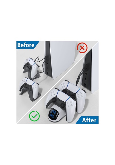 Dobe Sony Ps5 Göstergeli Hızlı Sarj Upgrade Version