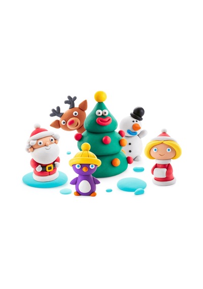 Hey Clay Yaratıcı Kil Seti - Winter Holidays