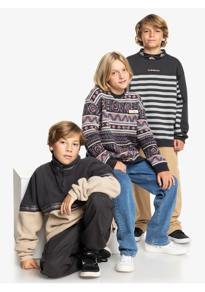 Quiksilver Eqbft03893-12814 Dease Lake Erkek Çocuk Sweatshirt Renkli