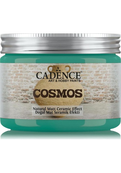Cosmos Doğal Mat Seramik Efekt Cs-09 Nane Yeşili 150ml Karışık Karışık