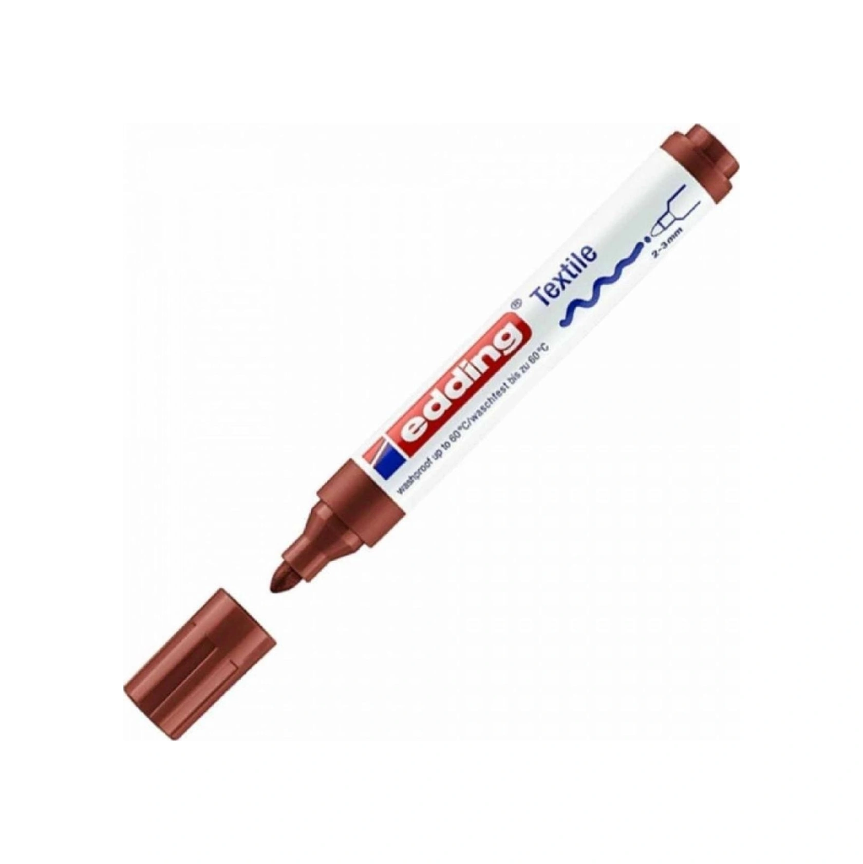 Tekstil Markör Kalemi 4500 2-3mm Kahverengi 07