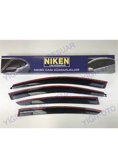Renault Megane 4 Sedan Kromlu Cam Rüzğarlığı 4.Lü Niken Marka