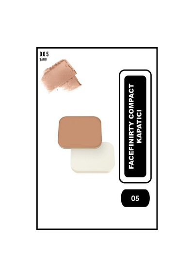 Max Factor Facefınıty Compact Fdt Refıll 05 Sand 003 Double Latte