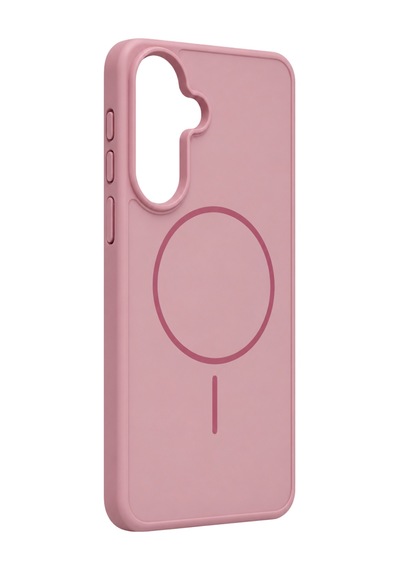 Samsung Uyumlu Galaxy A56 Azus Magsafe Kapak - Pembe Çok Renkli