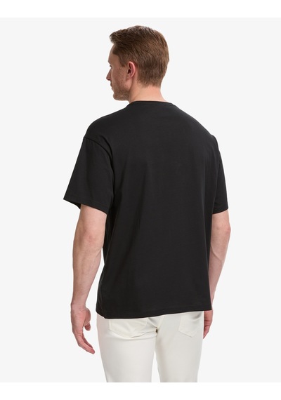 Pierre Cardin Erkek Siyah Tişört Basic 50325300-vr046