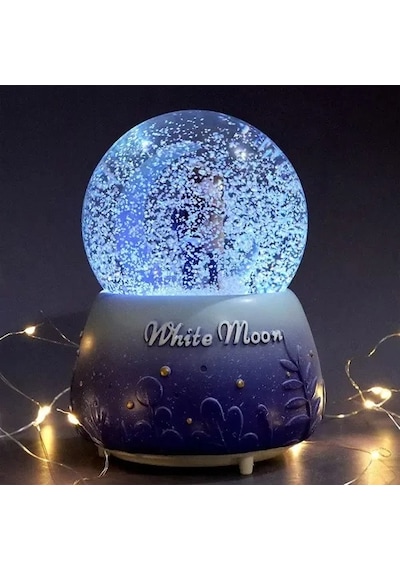 Mey İthalat White Moon Kar Küresi Orta Boy