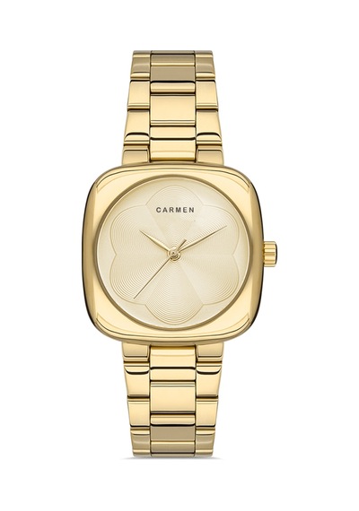 Carmen Cr.1.ag0068.4 Erkek Kol Saati Altın - Siyah