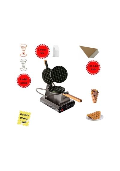 SMH Eterna Bubble Waffle Makinesi Seti