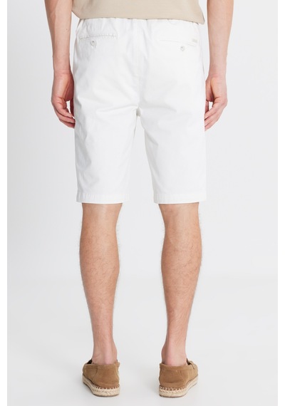 AC&Co / Altınyıldız Classics Erkek Beyaz Pamuklu Slim Fit Dar Kesim Beli Bağlamalı Yan Cepli Esnek Şort Beyaz AC&Co / Altınyıldız Classics Erkek Beyaz Pamuklu Slim Fit Dar Kesim Beli Bağlamalı Yan Cepli Esnek Şort Beyaz
