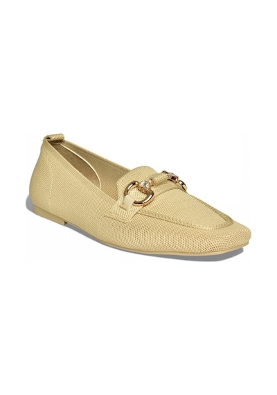 Fox Shoes Y820400104 Ten Triko Kumaş Toka Detaylı Kadın Babet Ten