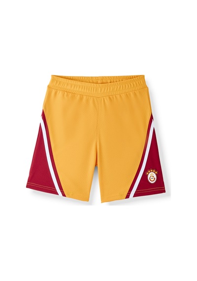 Gsstore Galatasaray Çocuk Şort C261074 Sarı - Kırmızı