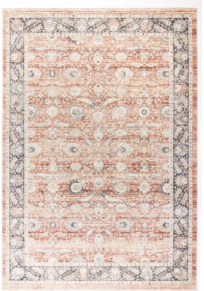 Apex Halı Ambiance 2961 Kırmızı Geleneksel Desenli Makine Halısı Kırmızı Tonlar