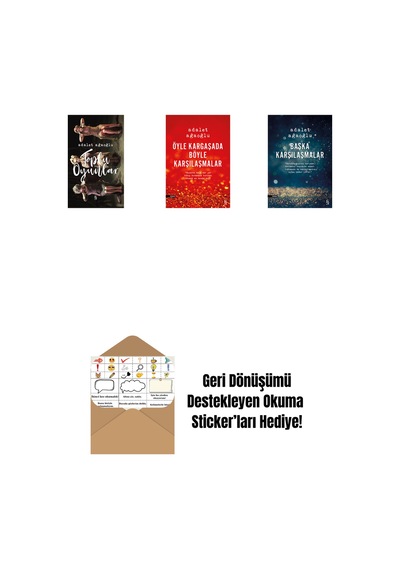 Toplu Oyunlar Ciltli + Öyle Kargaşada Böyle Karşılaşmalar + Başka Karşılaşmalar + Okuma Sticker'ları