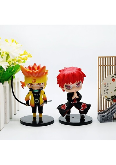 Naruto Uzumaki Gaara Rock Lee 3'lü Anime Koleksiyon Figür Seti 6-7 Cm
