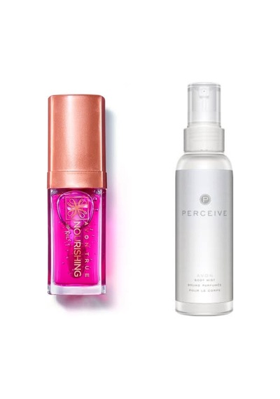 True Nourishing Dudak Yağı 7 Ml. Blossom Ve Avon Perceive 100 Ml Kadın Vücut Spreyi 2li Set - 570298959