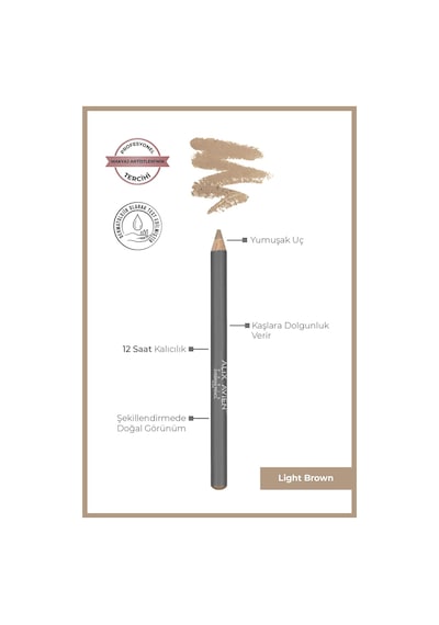 Alix Avien Kaş Kalemi Eyebrow Pencil Nude