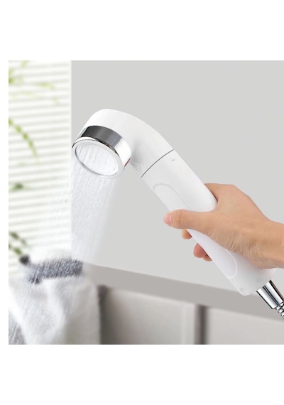 Pure Swan Duş Başlığı Ve 2 Yedek Filtre Beyaz